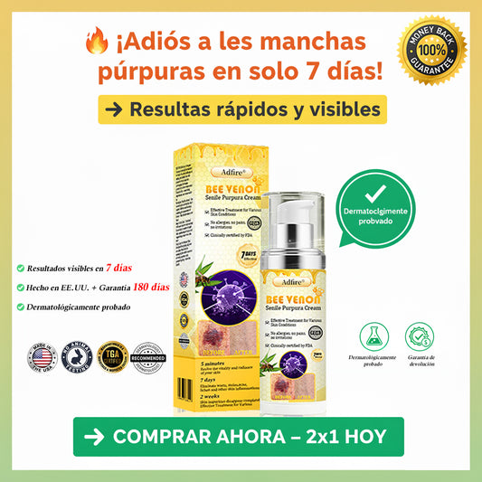 🐝🇺🇸𝐓𝐢𝐞𝐧𝐝𝐚 𝐨𝐟𝐢𝐜𝐢𝐚𝐥🐝 𝐀𝐃𝐅𝐈𝐑𝐄® 𝐂𝐫𝐞𝐦𝐚 𝐝𝐞 𝐕𝐞𝐧𝐞𝐧𝐨 𝐝𝐞 𝐀𝐛𝐞𝐣𝐚 𝐩𝐚𝐫𝐚 𝐏𝐮́𝐫𝐩𝐮𝐫𝐚 𝐒𝐞𝐧𝐢𝐥: 𝐋𝐚 𝐬𝐨𝐥𝐮𝐜𝐢𝐨́𝐧 𝐢𝐧𝐭𝐞𝐠𝐫𝐚𝐥 𝐩𝐚𝐫𝐚 𝐩𝐢𝐞𝐥 𝐟𝐫𝐚́𝐠𝐢𝐥 𝐲 𝐟𝐥𝐚𝐜𝐢𝐝𝐞𝐳 ✅ 𝐅𝐃𝐀 𝐑𝐞𝐠𝐢𝐬𝐭𝐫𝐚𝐝𝐚